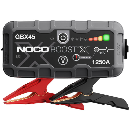 Noco GBX45 UltraSafe Jump Starter 1250A 12V Boost X with Protective Case and 12V Car Charger