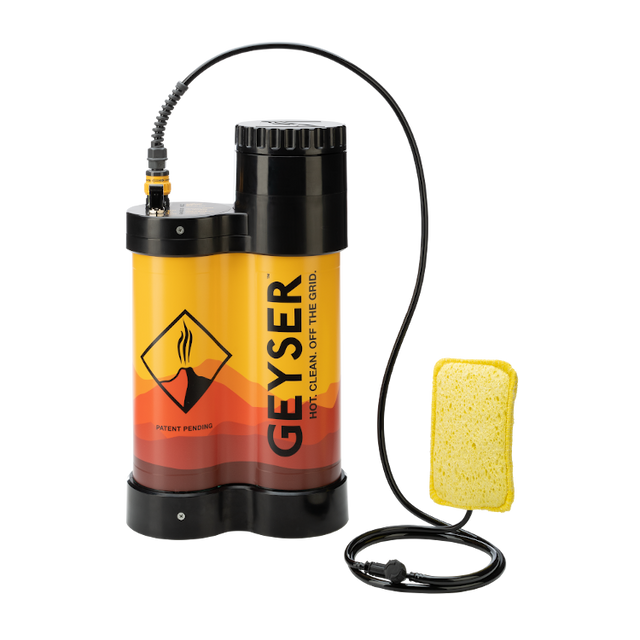 Geyser System with Internal Heating System