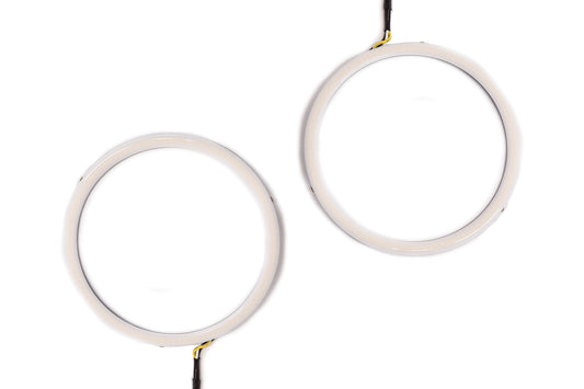 Halo 130mm Red (pair)