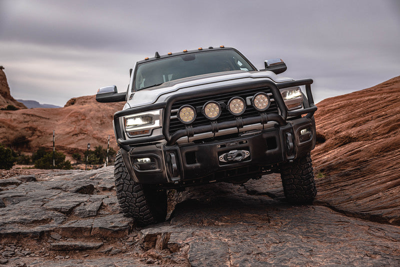 AEV Ram HD Front Bumper W/Brush Guard  & 40" Corners for 2019-24 Ram 2500/3500