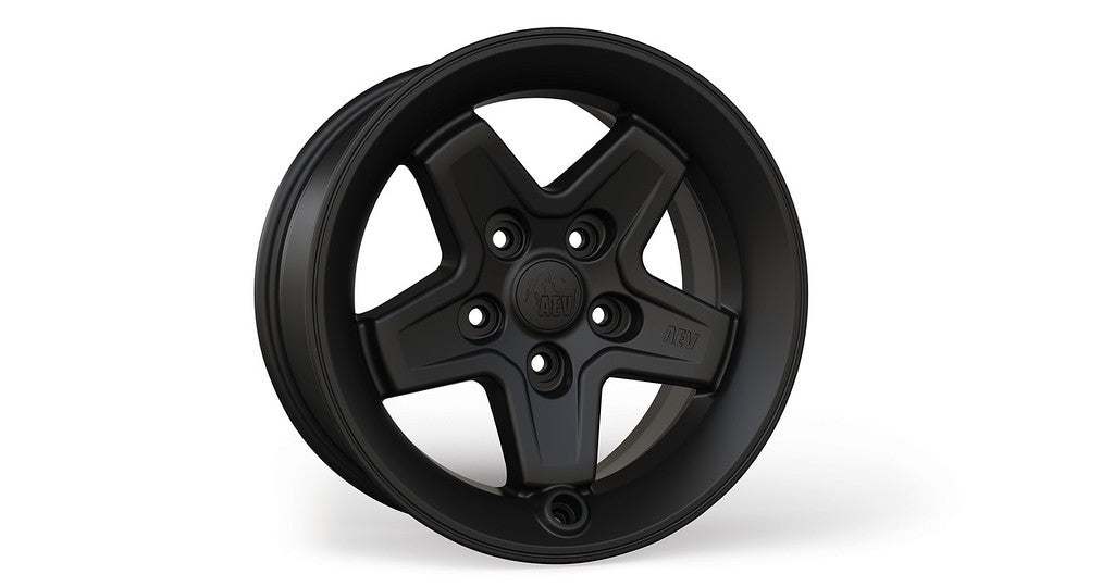 AEV Pintler Wheel for Jeep Wrangler JL/Gladiator - Matte Black