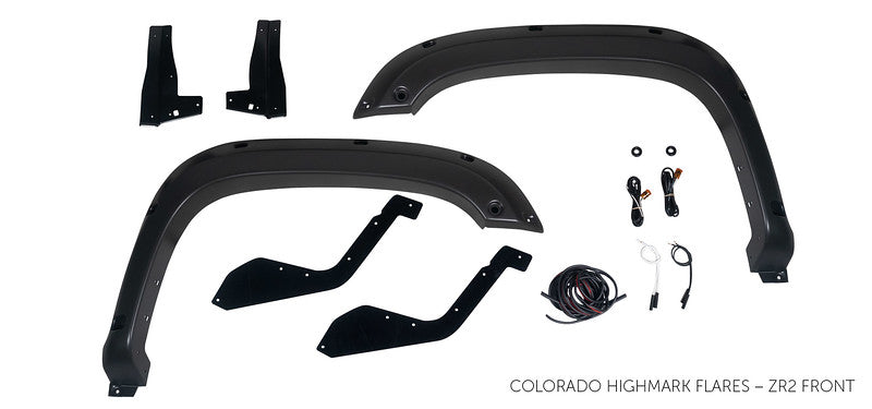 AEV Front HighMark  Flare Kit - for 2017-2020 Colorado ZR2