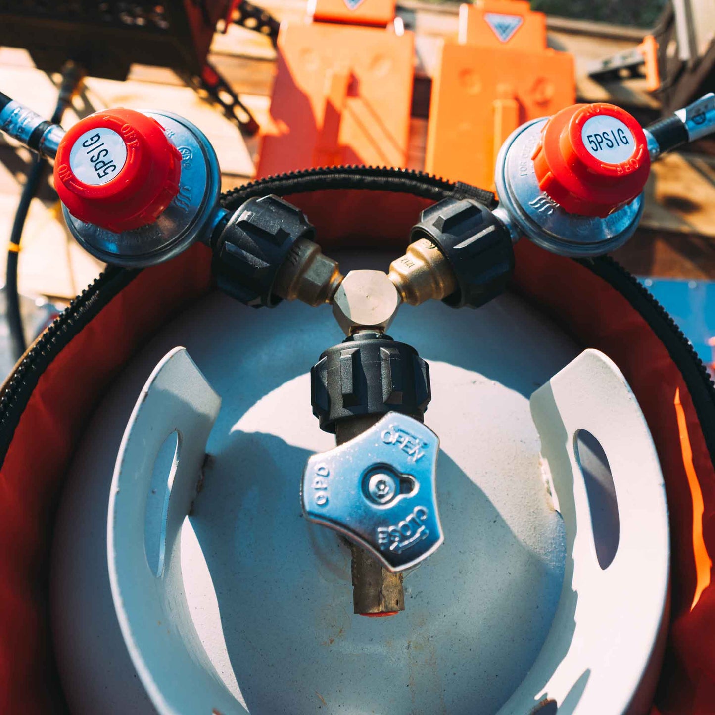 Propane Hose Y-Splitter