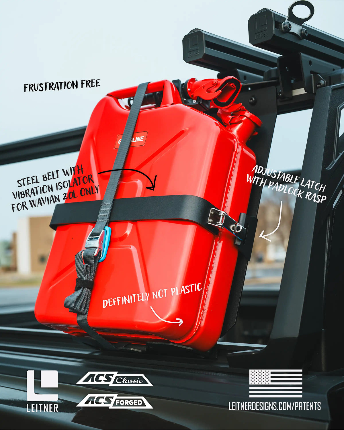 ACS FORGED - 20L JERRY CAN HOLDER