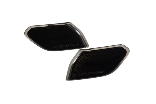 Sidemarkers for 2018-2026 Jeep JL Wrangler/Gladiator  Smoked (set)