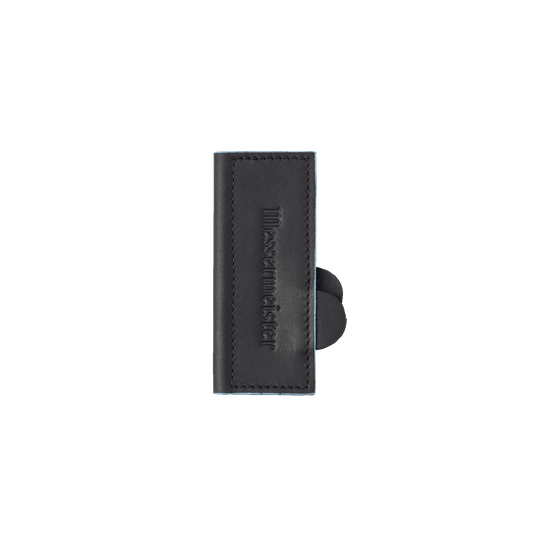 Black Magnetic Leather Edge-Guard - 4"