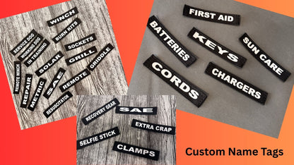 Custom Velcro Name Tags