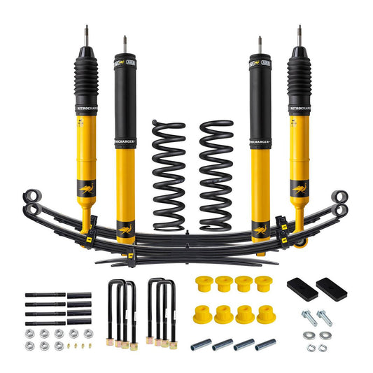 ARB Nitro Plus Kit FR 2 in/0 lb, RR 2 in/0 lb 1010K - Toyota Tacoma 2016-23 - front and rear lift