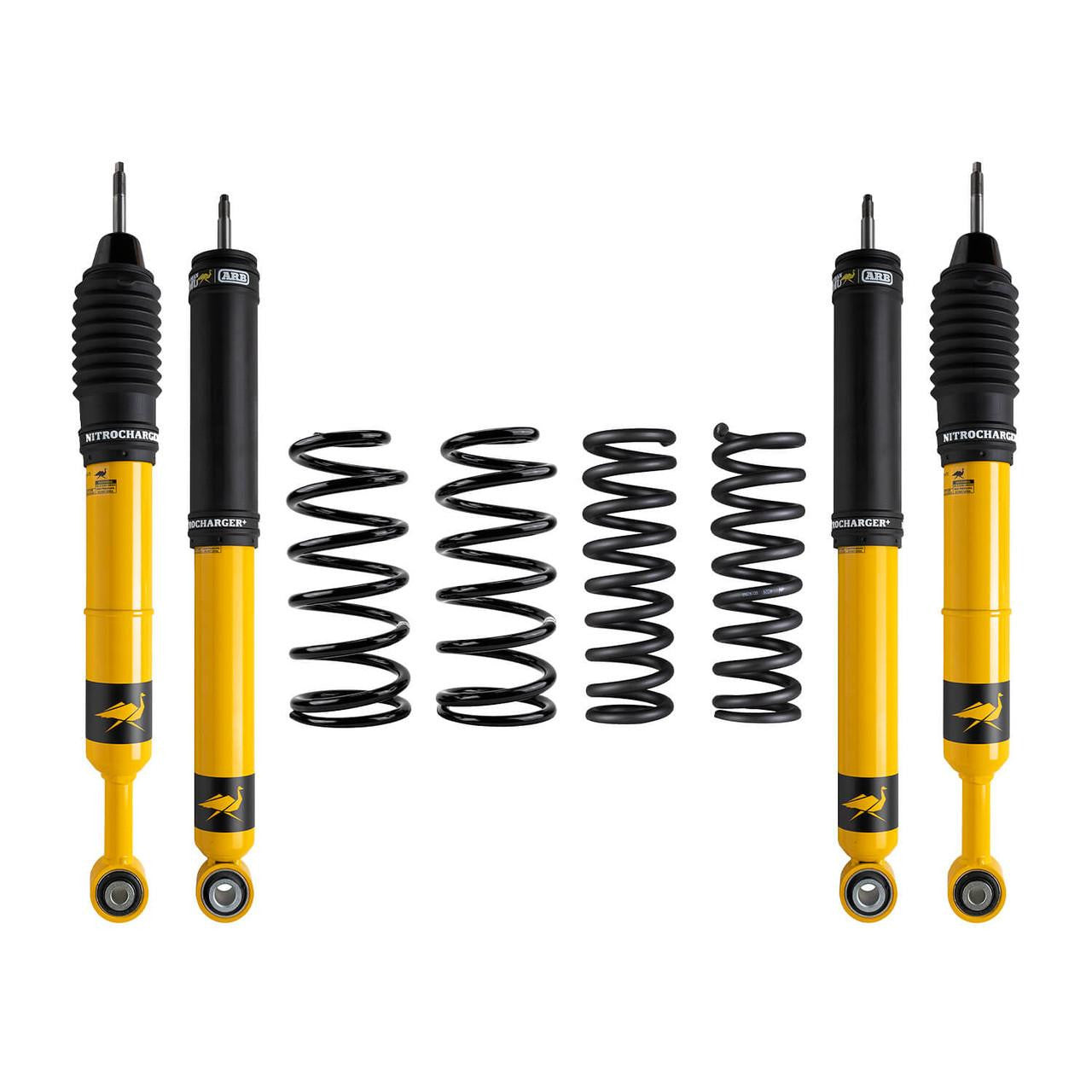 ARB Nitro Plus Kit FR 2.5 in/0 lb, RR 2 in/440 lb 2012K - Toyota 4Runner 2010-24