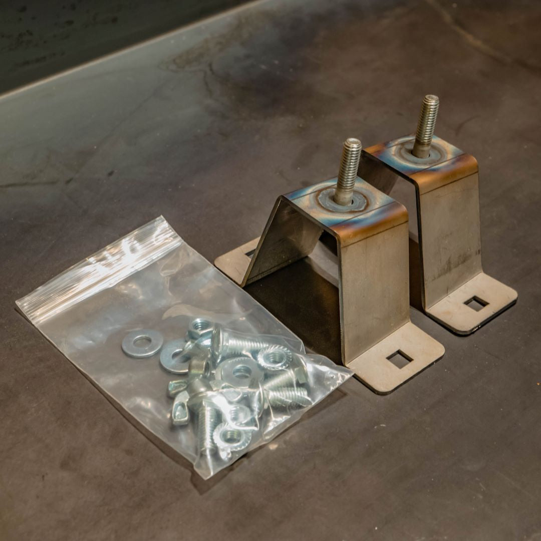 Horizontal Hi-Lift Bracket | Hammer Black Powder Coat