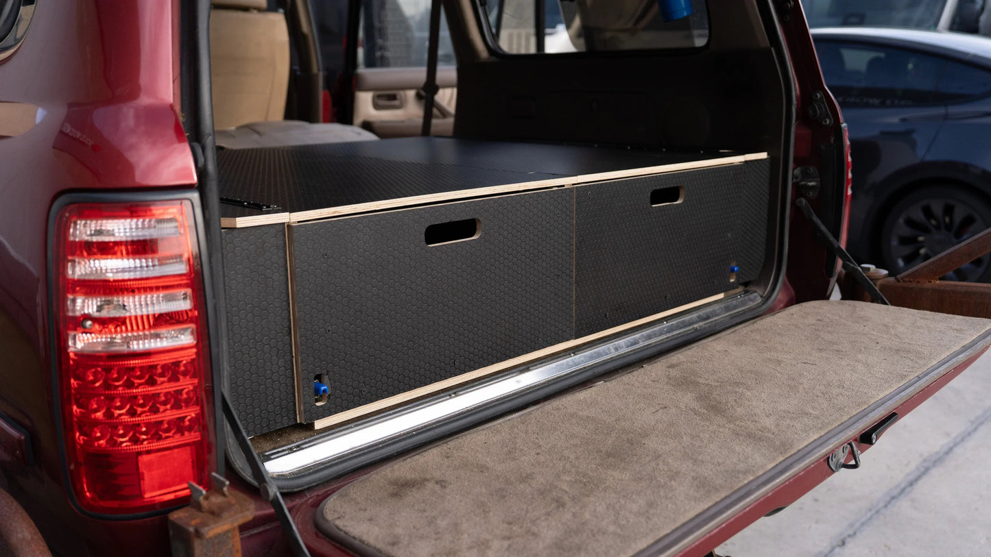 Land Cruiser 80 Series Dual Drawer Pre-Cut Kit! - 2 options
