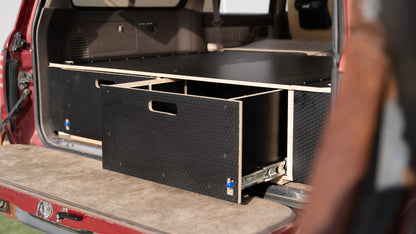 Land Cruiser 80 Series Dual Drawer Pre-Cut Kit! - 2 options