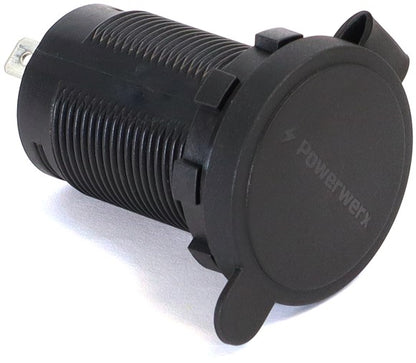 Powerwerx Panel Mount Combination USB QC3.0 and Type-C QC4.0 Fast Device Charger