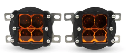 Heretic Subaru Crosstrek ('13-'20) and Outback ('10-'12) Fog Light Kit | Amber Lens