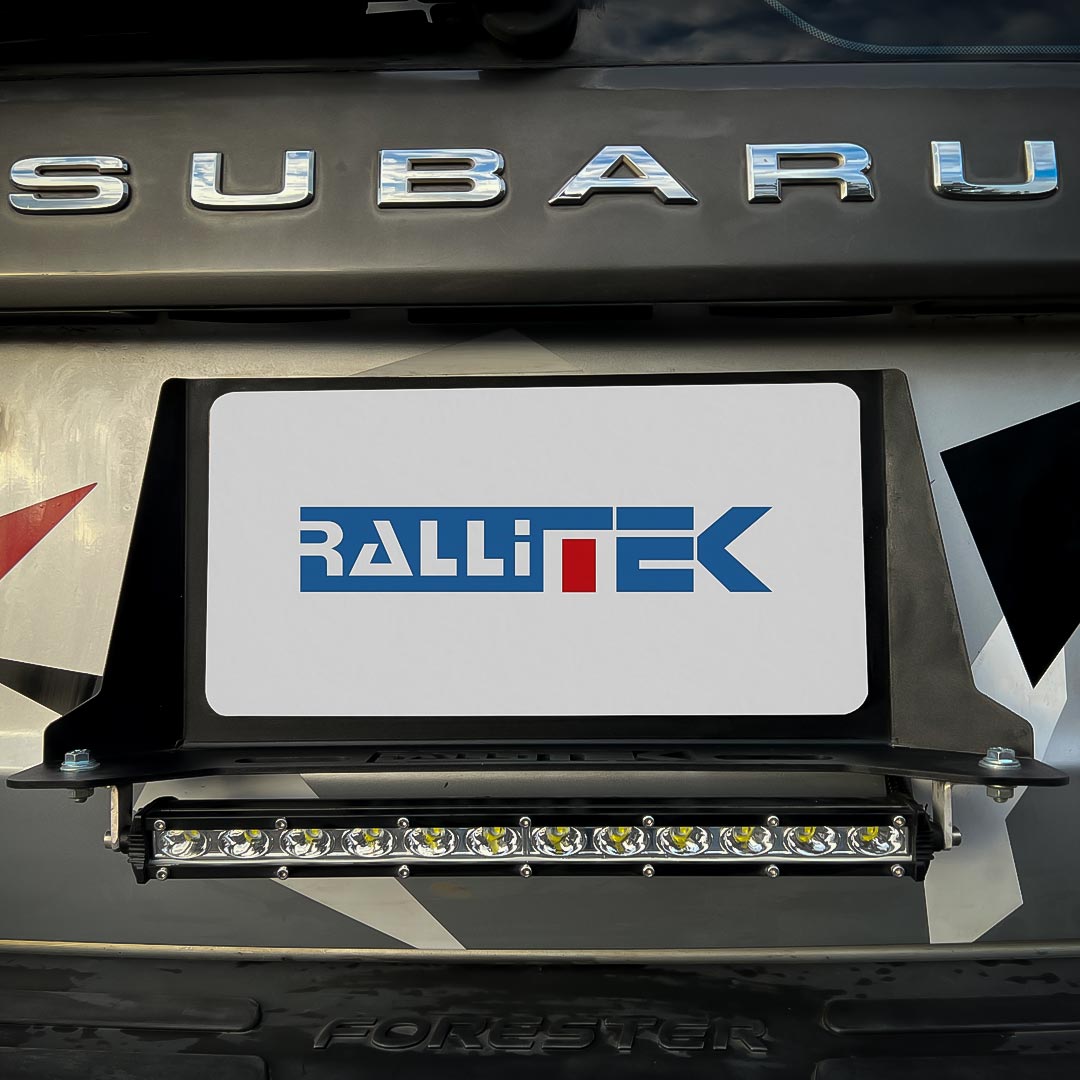 RalliTEK License Plate Light Mount