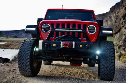 Jeep JL / JT Steerable Knuckle Pod Light Mounts (2018+ Gladiator/Wrangler)