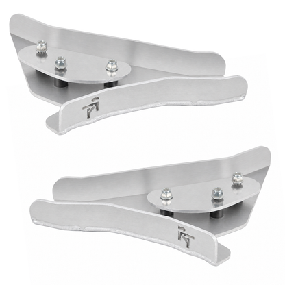 Front Lower Control Arm Skid Plates - Fits 2018-2026 Subaru Crosstrek & Wilderness