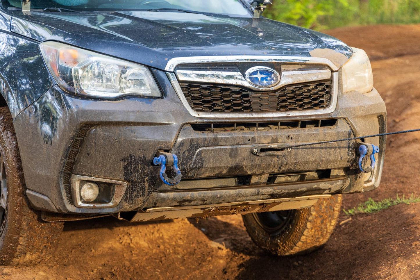 Hidden Winch Mount Bumper System - Fits 2014-2018 Subaru Forester