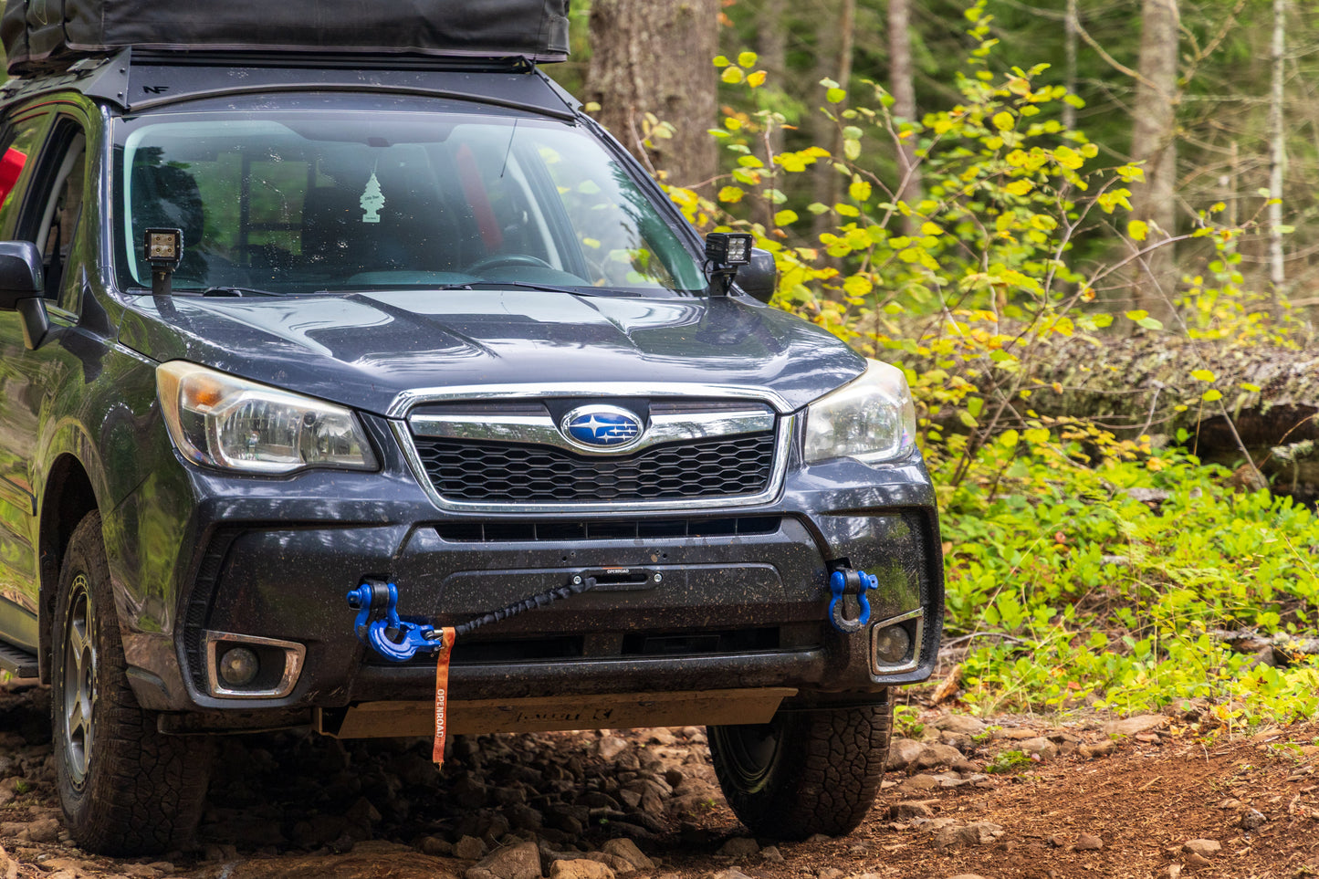 Hidden Winch Mount Bumper System - Fits 2014-2018 Subaru Forester