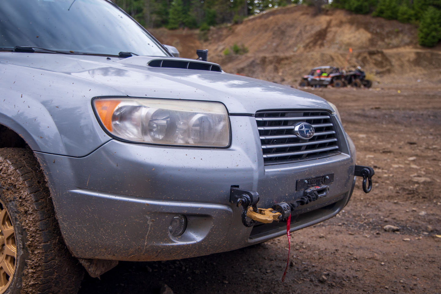 Hidden Winch Mount Bumper System - Fits 2003-2008 Subaru Forester