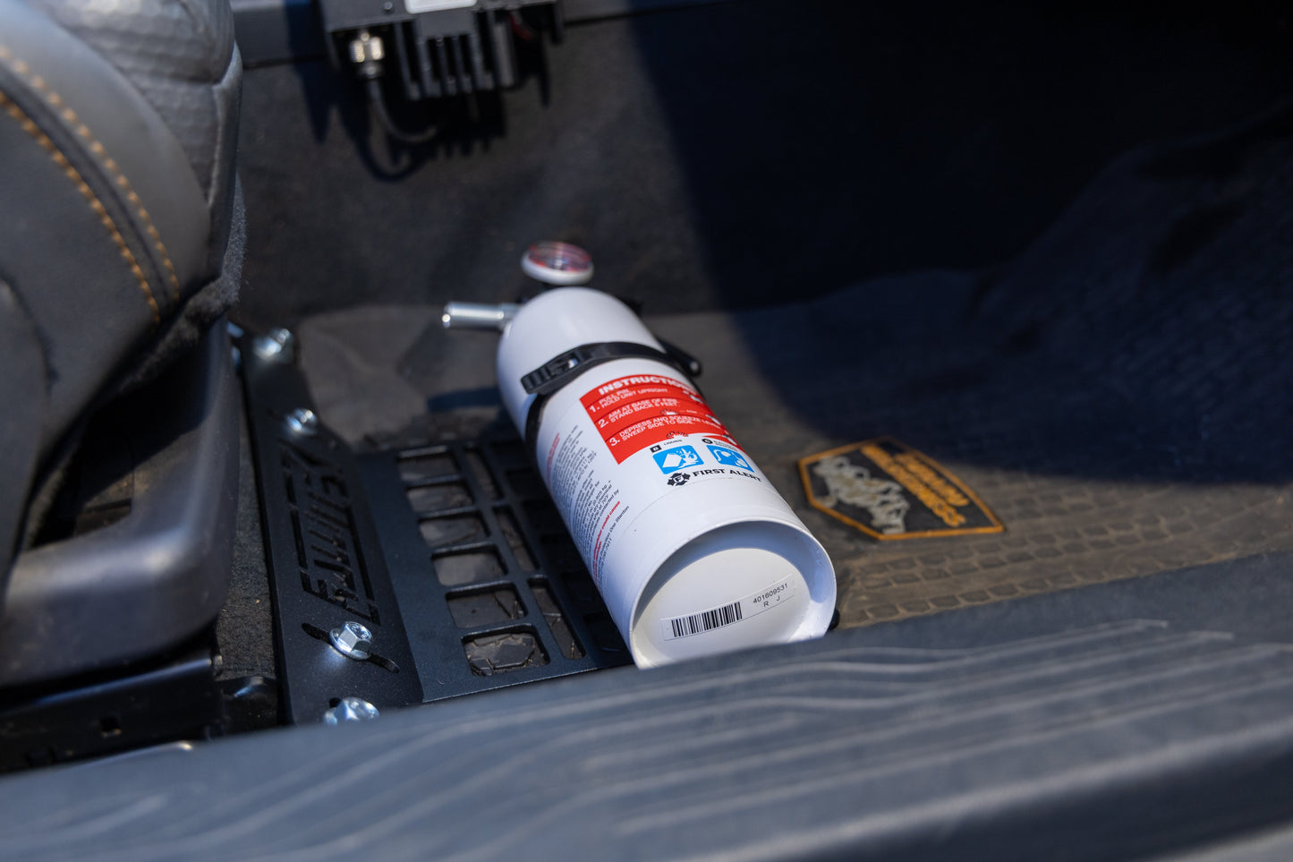 Seat Bracket Fire Extinguisher Mount - Fits Most Subaru Models