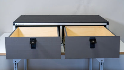 Side x Side Drawer Module - 41 3/8" Wide x 28" Depth