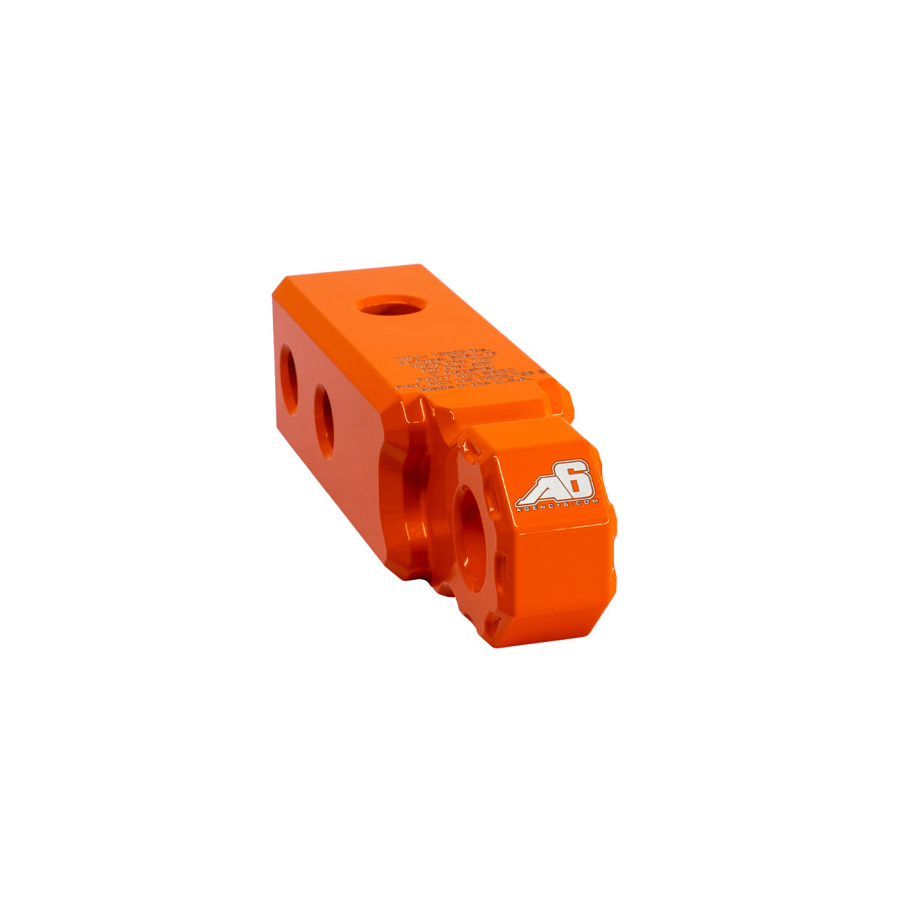 Agency 6 Recovery Hitch Shackle Block - 2" Receiver