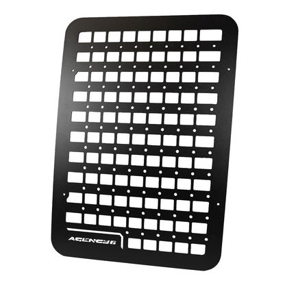 Ford E350 Passenger Side Window Molle GRIDS (Left Barn Door)