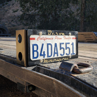 Trailer Stake Pocket License Plate Mount