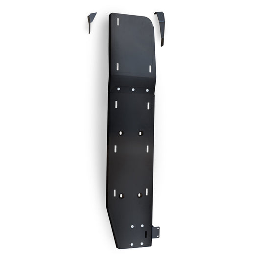Fuel Tank Skid Plate | 24- Present Tacoma - 1/4" 5052 Aluminum / Black Powder Coated