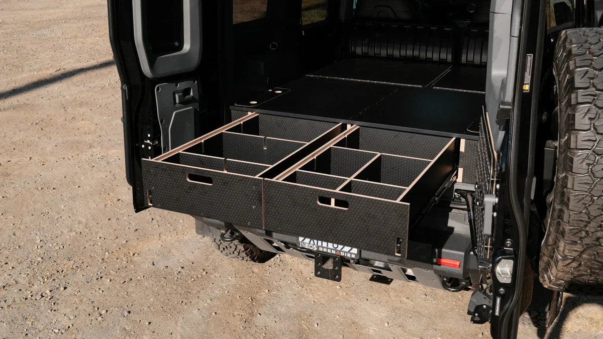 Ineos Grenadier | Dual Drawer Storage System & Bed Platform | 2023+