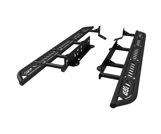 Toyota Tacoma Overland Bolt-On Rock Sliders | 2005-2023