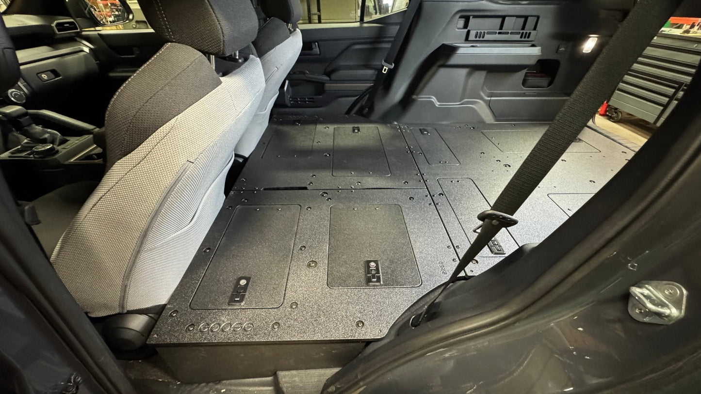 Toyota - 4Runner - 2025-Present - 6th Gen - Explore Series - Seat Delete Plate System - Plate Based - Non-Hybrid - Non-Third Row Vehicles