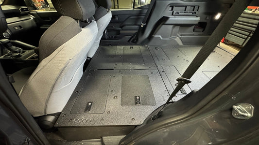 Toyota - 4Runner - 2025-Present - 6th Gen - Explore Series - Seat Delete Plate System - Plate Based - Non-Hybrid - Non-Third Row Vehicles
