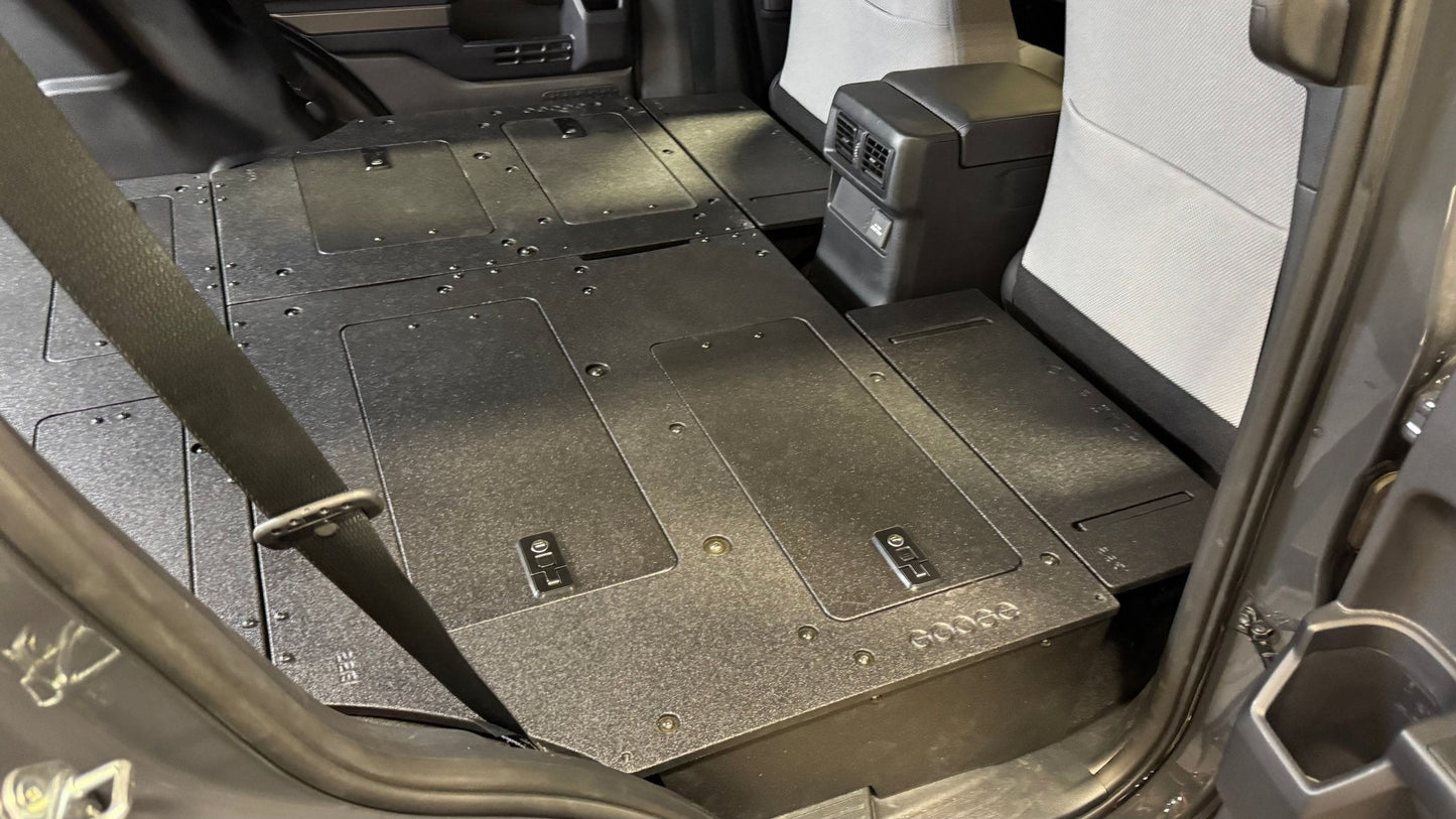 Toyota - 4Runner - 2025-Present - 6th Gen - Explore Series - Seat Delete Plate System - Plate Based - Non-Hybrid - Non-Third Row Vehicles