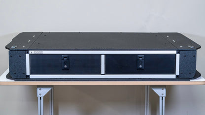 Toyota Land Cruiser 1991-1997 80 Series - Side x Side Drawer Module with Fitted Top Plate - 43-3/8" W x 8" H x 40" D