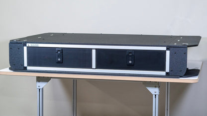 Toyota Land Cruiser 1991-1997 80 Series - Side x Side Drawer Module with Fitted Top Plate - 43-3/8" W x 8" H x 40" D
