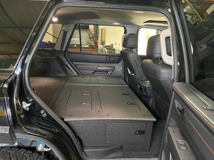 Toyota - Sequoia - 2023-Present - 3rd Gen - Explore Series - Seat Delete Plate System - Second Row with Captain's Chairs