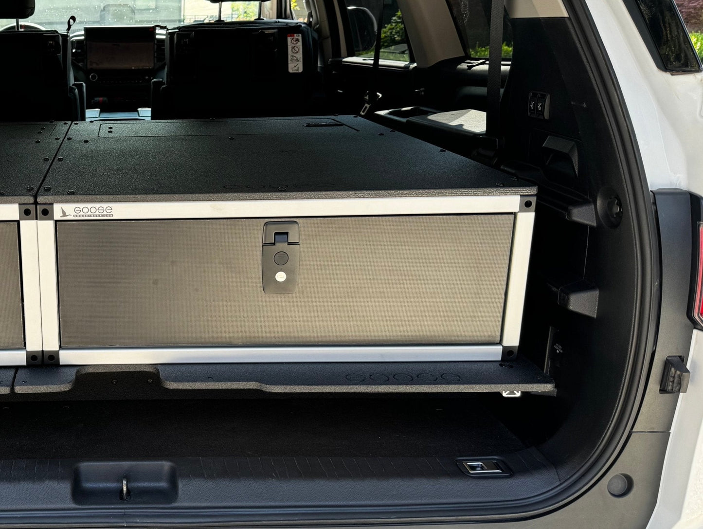 Toyota - Sequoia - 2023-Present - 3rd Gen - Explore Series - Single Drawer - 28-3/16" Width x 38" Deep x 10" High - Drawer Module with Short Drawer 20" and Storage Space Behind