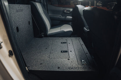 Toyota Tacoma 2005-2023 2nd and 3rd Gen Double Cab Version 2 - Second Row Seat Delete Plate System