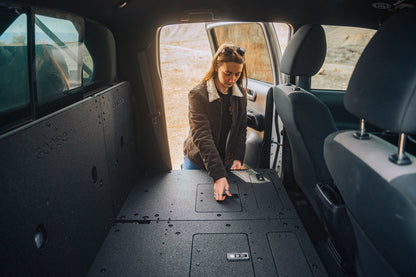 Toyota Tacoma 2005-2023 2nd and 3rd Gen Double Cab Version 2 - Second Row Seat Delete Plate System