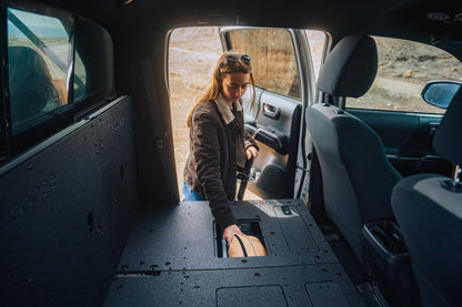 Toyota Tacoma 2005-2023 2nd and 3rd Gen Double Cab Version 2 - Second Row Seat Delete Plate System