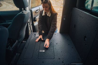 Toyota Tacoma 2005-2023 2nd and 3rd Gen Double Cab Version 2 - Second Row Seat Delete Plate System