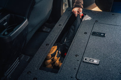 Toyota Tacoma 2005-2023 2nd and 3rd Gen Double Cab Version 2 - Second Row Seat Delete Plate System