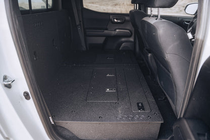 Toyota Tacoma 2005-2023 2nd and 3rd Gen Double Cab Version 2 - Second Row Seat Delete Plate System