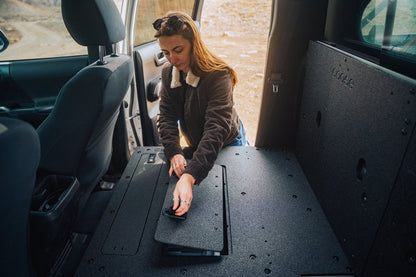 Toyota Tacoma 2005-2023 2nd and 3rd Gen Double Cab Version 2 - Second Row Seat Delete Plate System