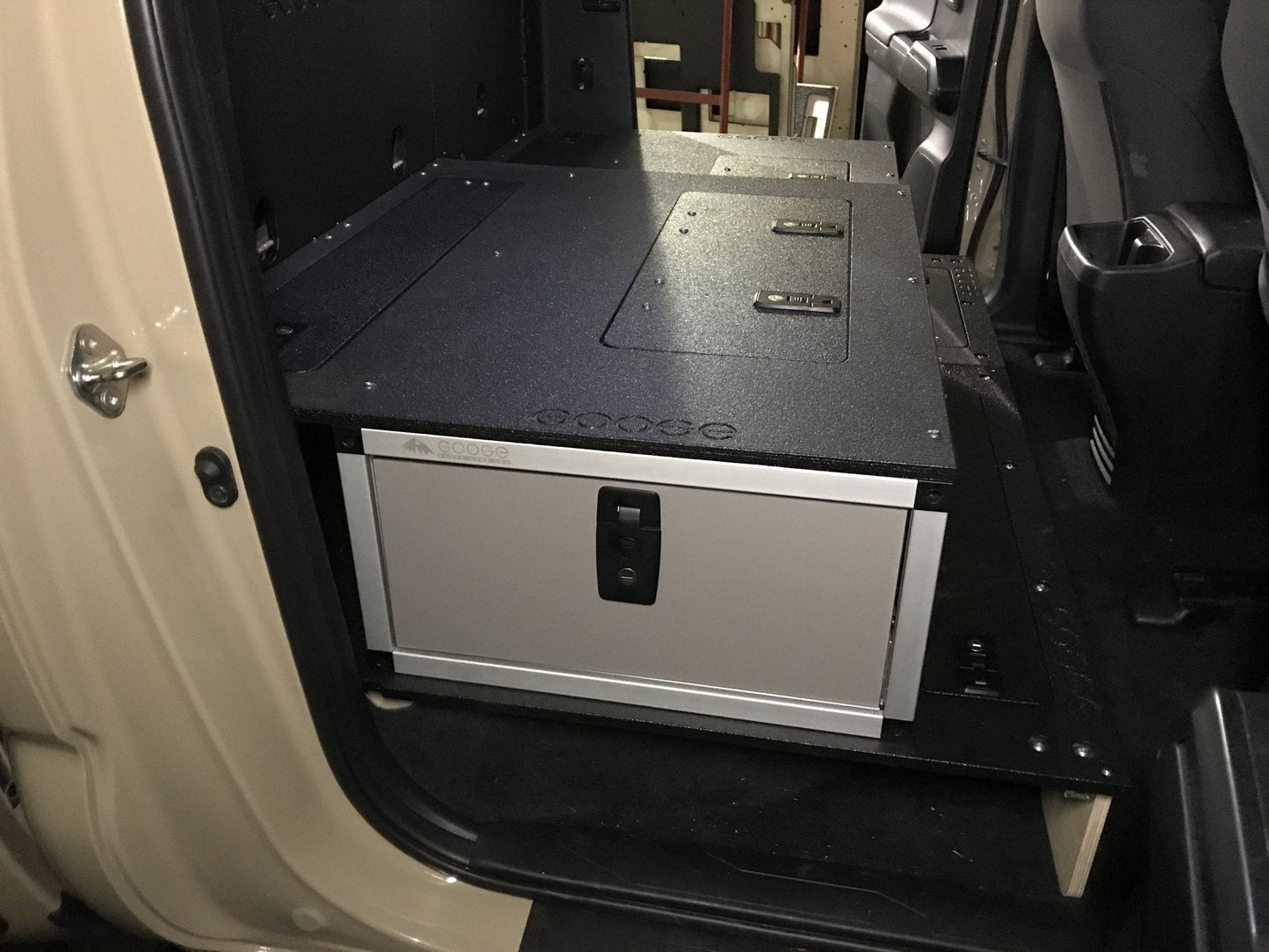 Toyota Tacoma 2005-2023 2nd and 3rd Gen. Double Cab - Second Row Single Drawer Module - 60% Passenger Side