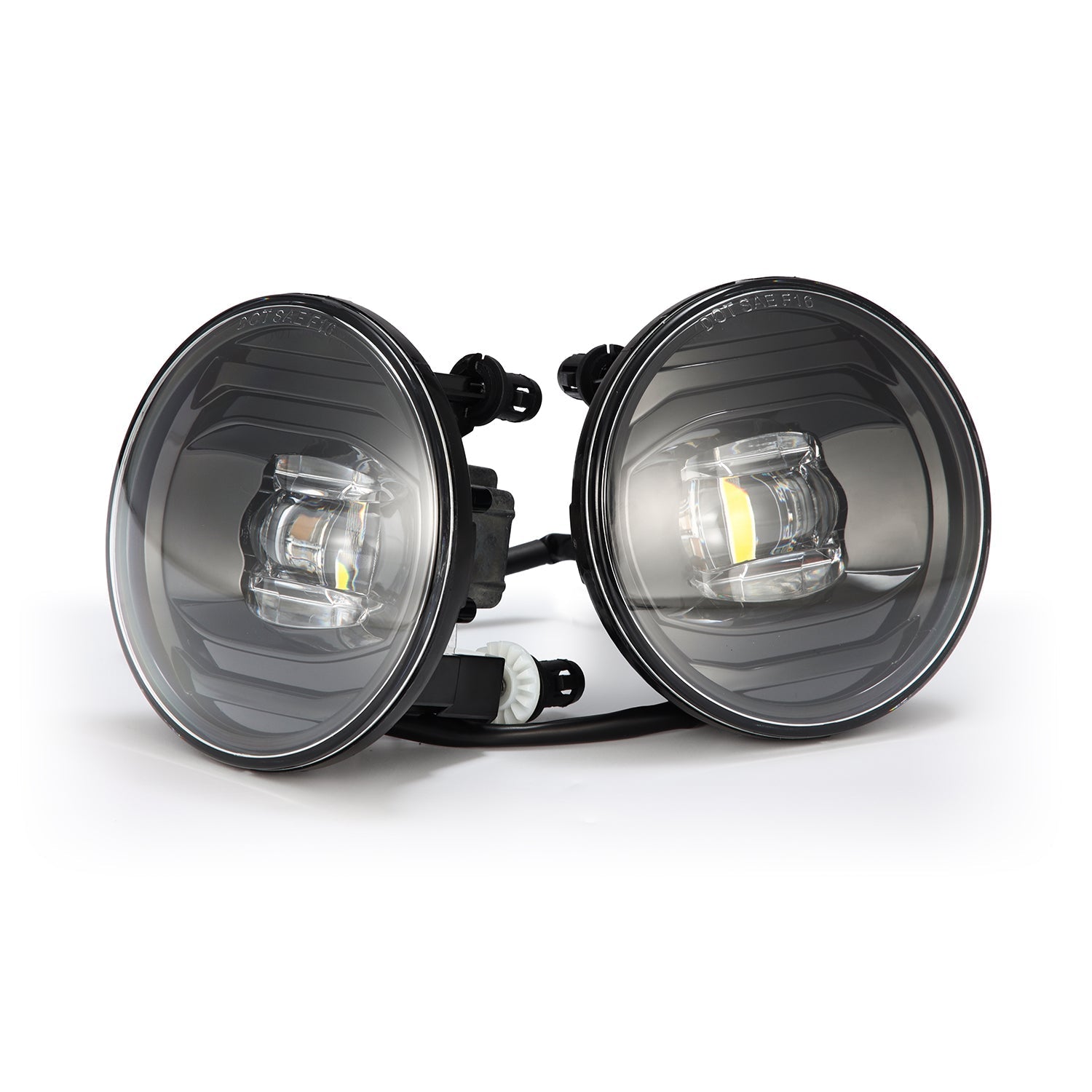Universal Chevrolet/GMC/Pontiac DoubleTap Dual Color LED Projector Fog Lights | AlphaRex