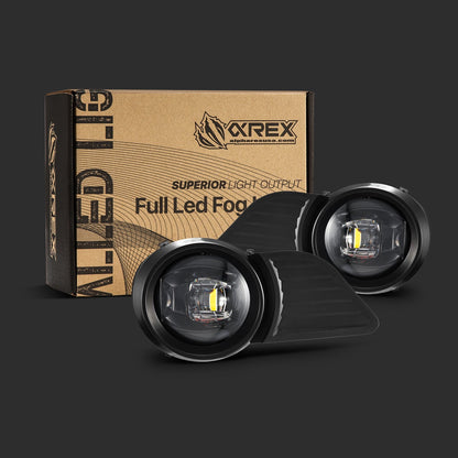 Universal Toyota/Lexus/Scion DoubleTap Dual Color LED Projector Fog Lights | AlphaRex