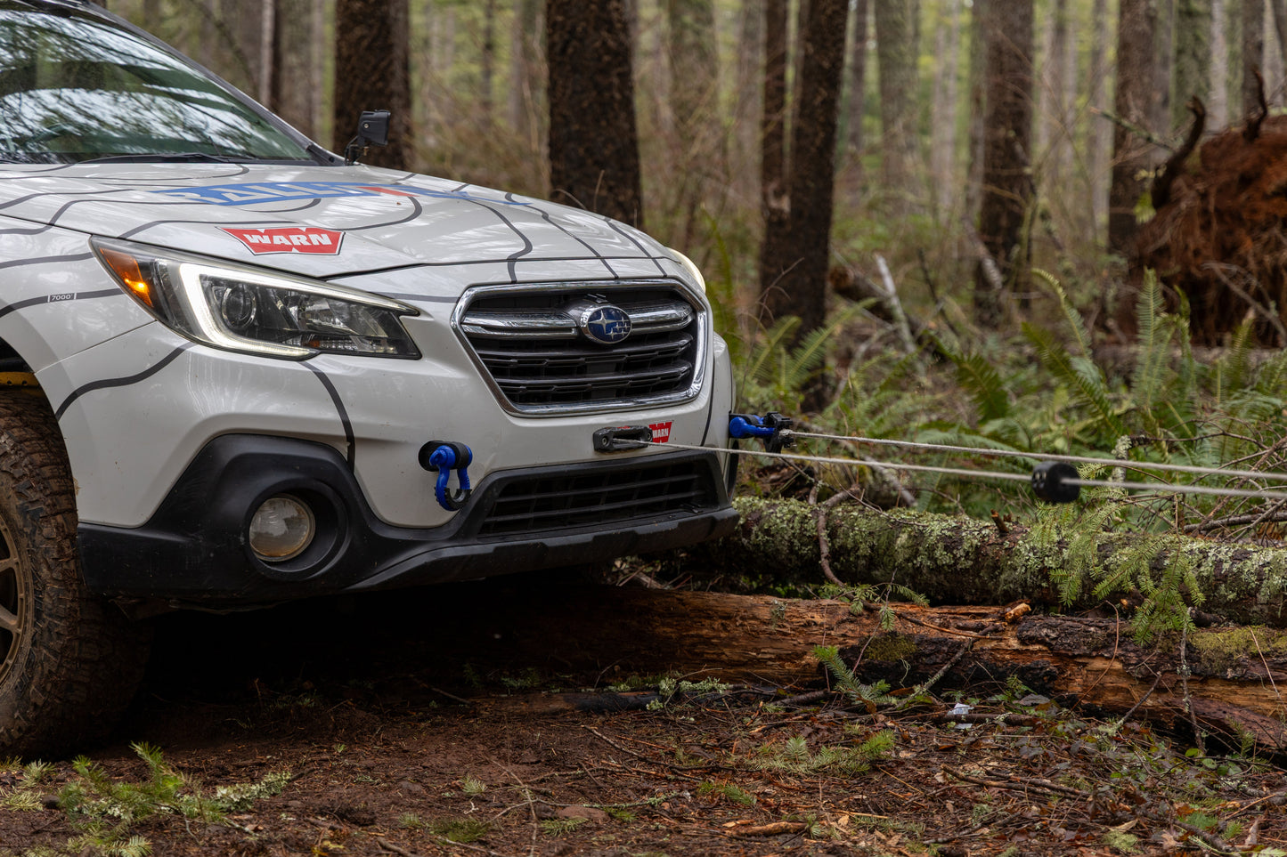 Hidden Winch Mount - Fits 2015-2019 Subaru Outback